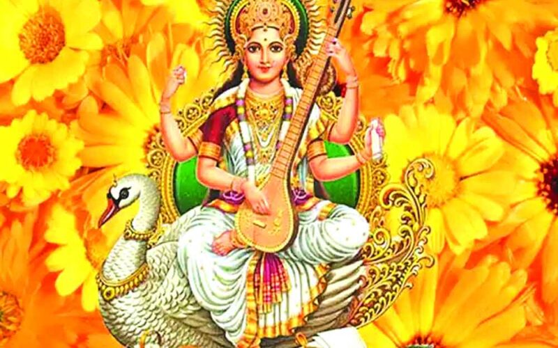 आज सरस्वती पूजा, देशभर विद्याकी देवी सरस्वतीको पूजा आराधना गरी मनाइँदै