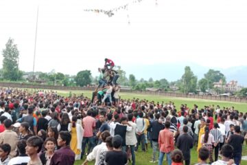 बौनियामा श्री कृष्ण जन्माअष्टमीको अवसरमा आकाशे घैटाफोड कार्यक्रम हुँदै: प्रथम पुरस्कार ५१ हजार ५५५
