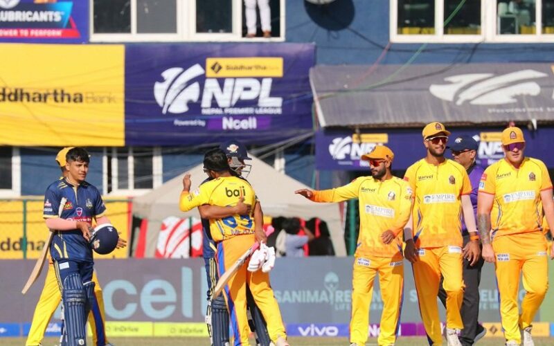 एनपीएल; फाइनल प्रवेशका लागि सुदुरपश्चिम र बिराटनगर भिड्दै 