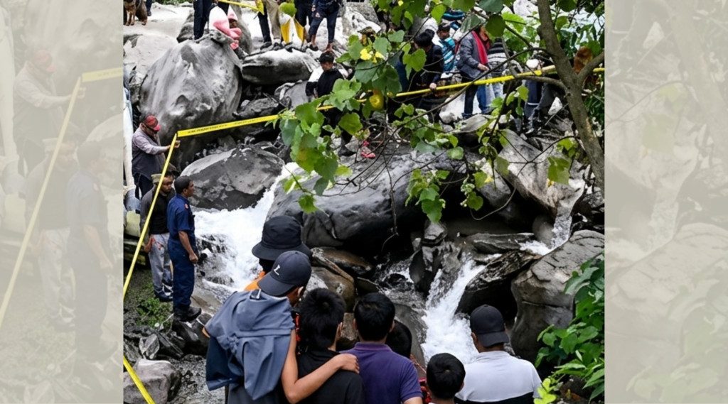 खोलामा गाडेको अवस्थामा दाजुभाइको शव फेला