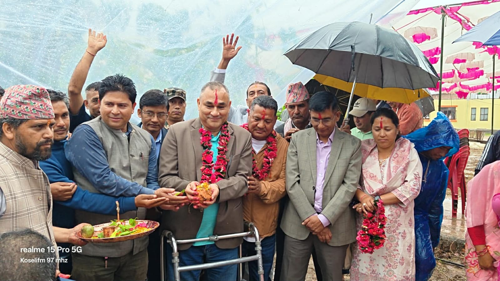 बर्दगोरिया कलेजको भवनको मुख्यमन्त्री शाहद्धारा शिलान्यास